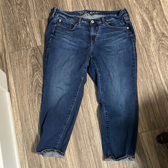 torrid perfect boyfriend straight vintage stretch jean 14XS - Picture 2 of 4